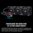thumbnail image 2 of Thermaltake TOUGHLIQUID ARGB CPU Cooler, 2 of 5