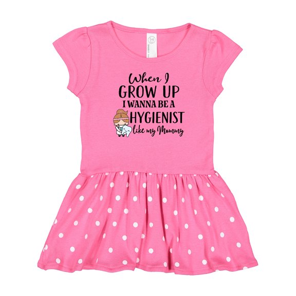Inktastic Future Dental Hygienist Like Mommy Gift Baby Girl Dress
