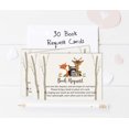 thumbnail image 5 of Inkdotpot 30Jungle Animals Gender Neutral Baby Shower Book Request Cards Bring A Book Instead Of A Card Baby Shower Invitations Inserts Games, 5 of 6
