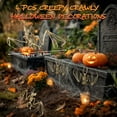 thumbnail image 4 of Yescom 4Pcs Bat Skeleton Halloween Decor Plastic Hangable Indoor Outdoor Haunted House Party 2026, 4 of 9