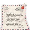 thumbnail image 1 of ZZwxWA My Order Envelope Style Letter Writing, Flannel Blanket Covering, Message Gift, 1 of 1
