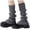 stag126-Grey, variant on BRICH Leg Warmers for Women for Party Yoga Soft Fashion Cute Knit Calf Accessories B