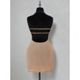 thumbnail image 2 of Khaki Sheer Rhinestone Embellished Bodycon Mini Dress For Women, 2 of 8