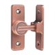 thumbnail image 1 of Pestillo para puerta de granero, cerradura de seguridad para el hogar, herrajes de aleación de zinc, pestillo para puerta corrediza Oro rosa de 90 grados., 1 of 8