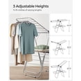 thumbnail image 3 of Clothes Drying Rack Foldable 2-Level Laundry Drying Rack, 3 of 5