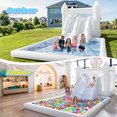 thumbnail image 7 of Connsann 19ft Inflatable Slide and Bouncer with Double Slide, Ball Pool, and Air Blower, 7 of 7