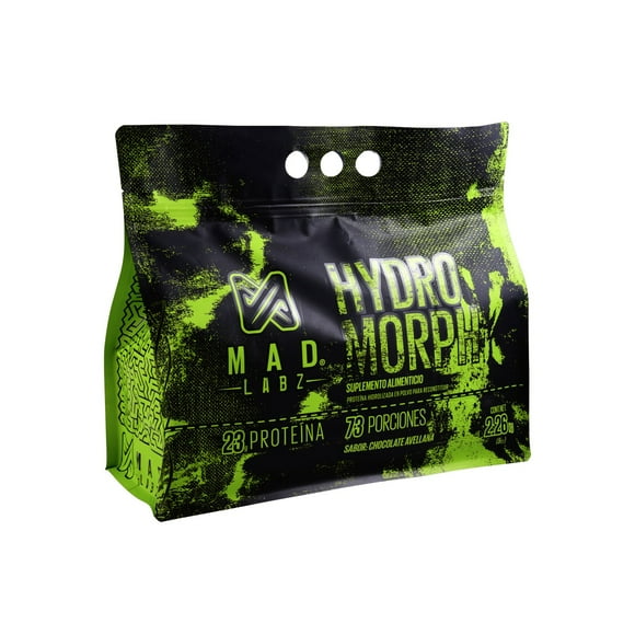 Mad Labz, Hydro Morph Proteína Hidrolizada, 2.26kg 73 Servs. MAD LABZ Proteina Hydro Moprh