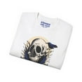 thumbnail image 3 of Strange and Cozy Gear Skeletal Raven Musings Graphic Tee, Sizes S-5XL, 3 of 6