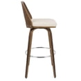 thumbnail image 4 of Trilogy 30" Fixed Height Bar Stool, Bar Chairs, Swivel Bar Stools, Bar Stools Set of 2, 4 of 7