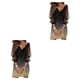 thumbnail image 2 of Vestido corto estampado Minnieouse mujer manga larga verano rosa dorado Negro, 2 of 6