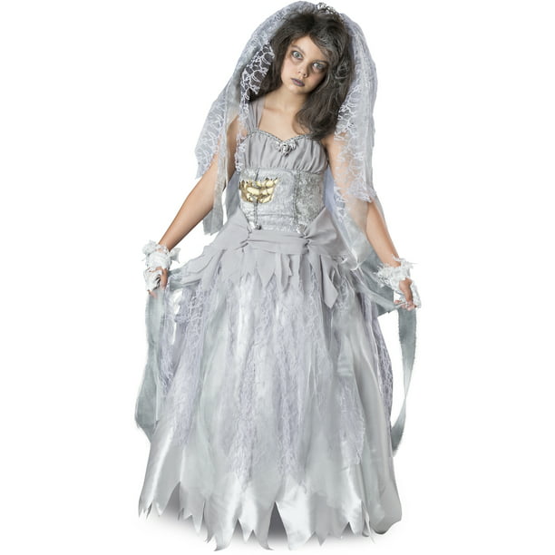 Undead Zombie Altar Bride Girl's Costume - Walmart.com - Walmart.com
