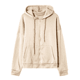 thumbnail image 3 of Womens Zip Up Hoodies Oversized Long Sleeve Sweatshirts Fall Fashion Jackets Autumn Winter Cozy Casual Hooded with Pockets, 3 of 6