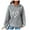 Light Gray, variant on Tunic Tops for Women Loose Fit Leggings Winter Classic Hooded Long Sleeve Bubble Cold Shoulder Drawstring Heart Print Hoodie Cotton Hoodies Sweatshirts(Navy,XXXXXL)