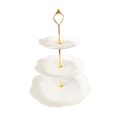 thumbnail image 3 of Kmbangi Creative Three Layers Cake Stand Party Wedding Snack Cupcake Plate, 3 of 9