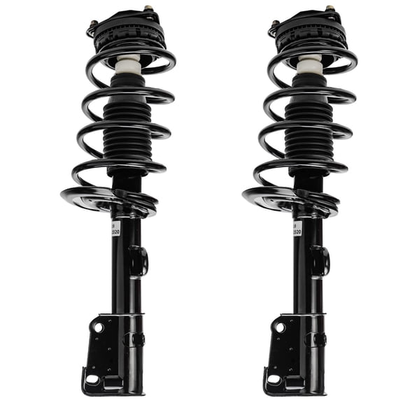 Detroit Axle - 2 Front Struts for 08-20 Dodge Grand Caravan 08-16 Chrysler Town & Country 11-14 Volkswagen Routan, Complete Struts w/Coil Springs Shock