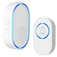 Wireless Doorbell Waterproof Smart Home By Bell Chime Kit LED Flash
