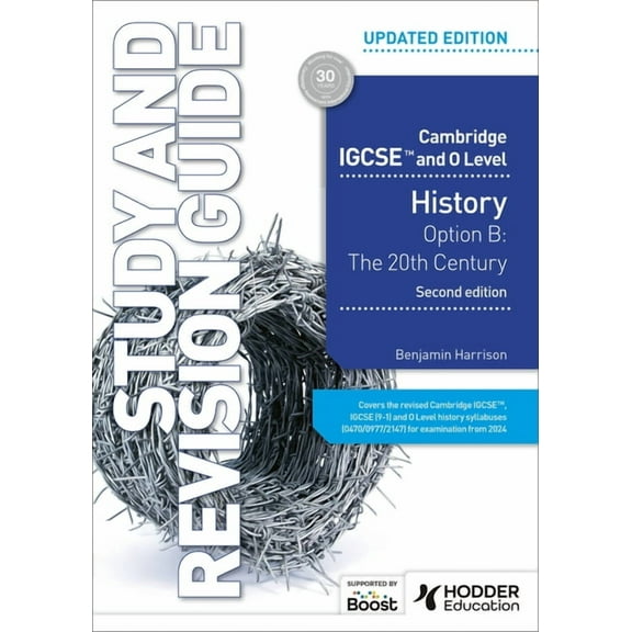 Cambridge IGCSE and O Level History Study and Revision Guide, Second Edition, (Paperback)