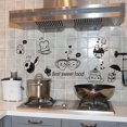 thumbnail image 3 of nipocaio 1 set Kitchen Wall Sticker Coffee Sweet Food DIY Wall Art Decal Decoration, 3 of 5