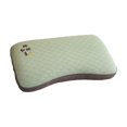 thumbnail image 2 of Almohada de trigo sarraceno para el cuello, ligera, 30 x 52 cm, funda de almohada desmontable para el hogar Verde, 2 of 9