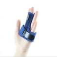thumbnail image 4 of Férula de dedo con 2 gatillos, férula de dedo ajustable para dedo deformado y nudillo de dedo fracturado roto, para aliviar el bloqueo, el clic, la flexión y la rigidez de los dedos. oso de fresa Electrónica, 4 of 5