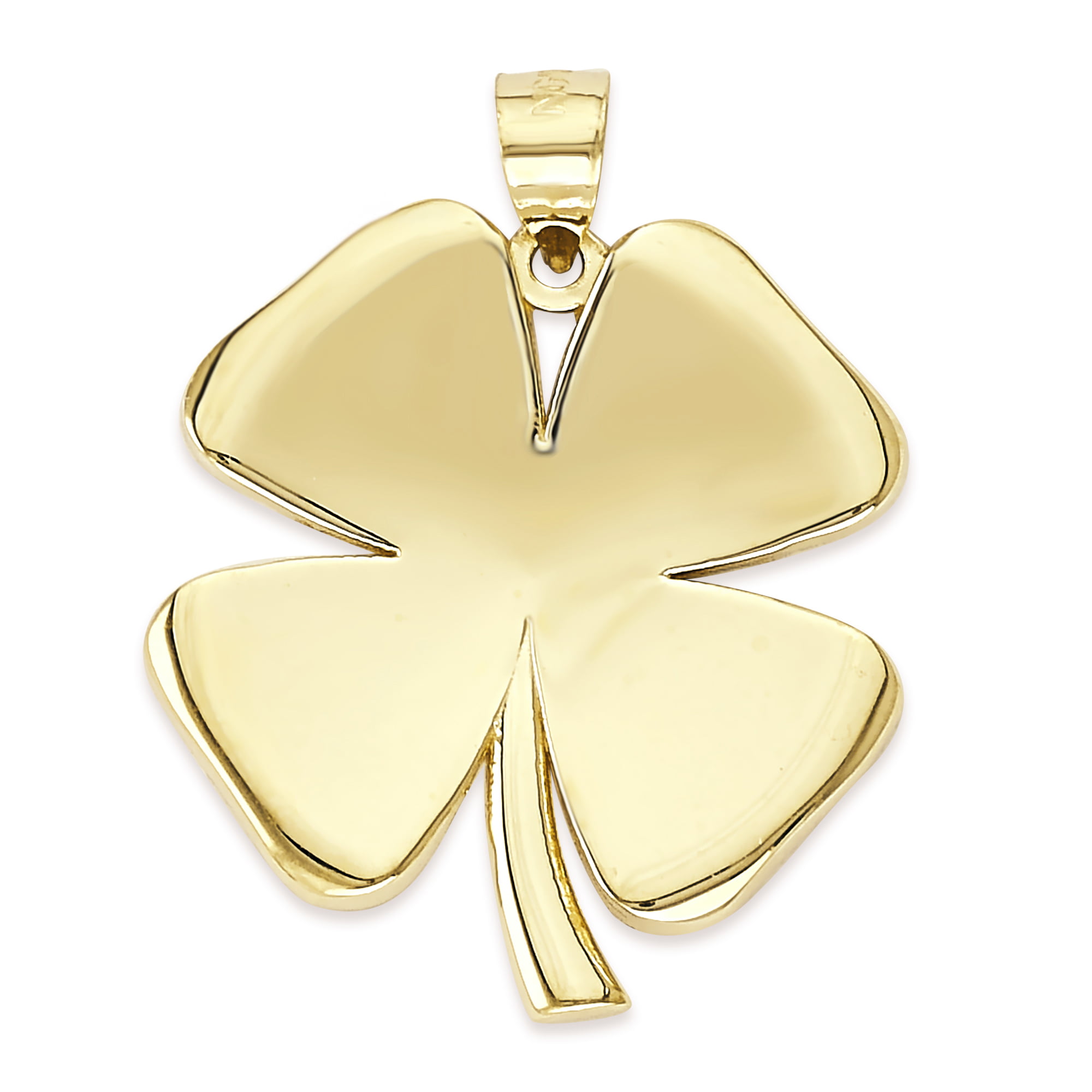 Real 5 five Four Leaf Clover Irish Good Luck Charms Wedding Favors Gifts Coated 