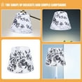 thumbnail image 3 of Mobutofu Simple Lampshade Multi Cloth Metal for Home Decoration 1Set, 3 of 4