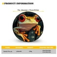 thumbnail image 5 of Yuyamidu Frog Tire Cover Fashion Spare Wheel Tire Cover Wheel Protectors Portable Tough Tire Cover Universal Fit for RV Trailer SUV Truck Camper, 5 of 5