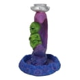 thumbnail image 2 of UFO Green Roswell Alien Sleeping On Crescent Crater Moon Backflow Incense Burner, 2 of 10