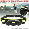 Tennis Ball Band for 5 Tennis Balls Holder Waist Bag Fanny Pack for