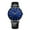 Blue, variant on Business Simple Men's Watch - Elegant Analog Quartz Wristwatch with Leather Band. Great Choice for Wedding Gifts, Fathers Day Gifts, and Memorable Anniversary Gifts for Men.