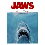 Mens Jaws Oversized Movie Poster Graphic T-Shirt