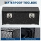 thumbnail image 3 of QinaQin Caja de herramientas bajo chasis para pickup o remolque, aluminio diamantado de alta resistencia, impermeable, con cerradura y llaves, ideal para truck, trailer o RV, 3 of 8