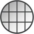 thumbnail image 1 of Wall Mirror - Black, 28" x 28", 1 of 2