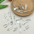 thumbnail image 3 of U8MO Alloy Screwdriver Axe Tool Antique Silver Charms Pendants for Jewelry Making DIY-4# 10pcs screwdriver 4x33mm, 3 of 8