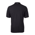 thumbnail image 3 of Men's Cutter & Buck Black Virginia Tech Hokies Virtue Eco Pique Recycled Polo, 3 of 3
