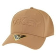 thumbnail image 1 of Oakley 6 Panel Stretch Embossed Hat, Coyote, Large-X-Large, 1 of 9
