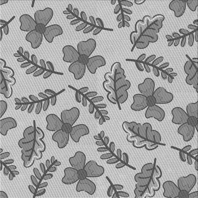 Ahgly Company Machine Washable Indoor Square Transitional Platinum Silver Gray Area Rugs, 6' Square