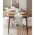 thumbnail image 3 of Easter Bunny Egg Plaid Flower Table Runners Modern Wedding Tablecloths Party Decor Table Runner Easter Decorations for Home, 3 of 6