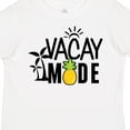 thumbnail image 4 of Inktastic Vacay Mode with Palm Trees Sun and Pineapple Boys or Girls Toddler T-Shirt, 4 of 5