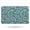 Teal Paisley Pattern, variant on Teal Paisley Pattern Bathroom Rugs Mat,Non Slip Microfiber Bathroom Rug,Rubber Backing,Soft Bathroom Mats for Bathroom Floor,Tub and Shower,17x27in(43x68cm)