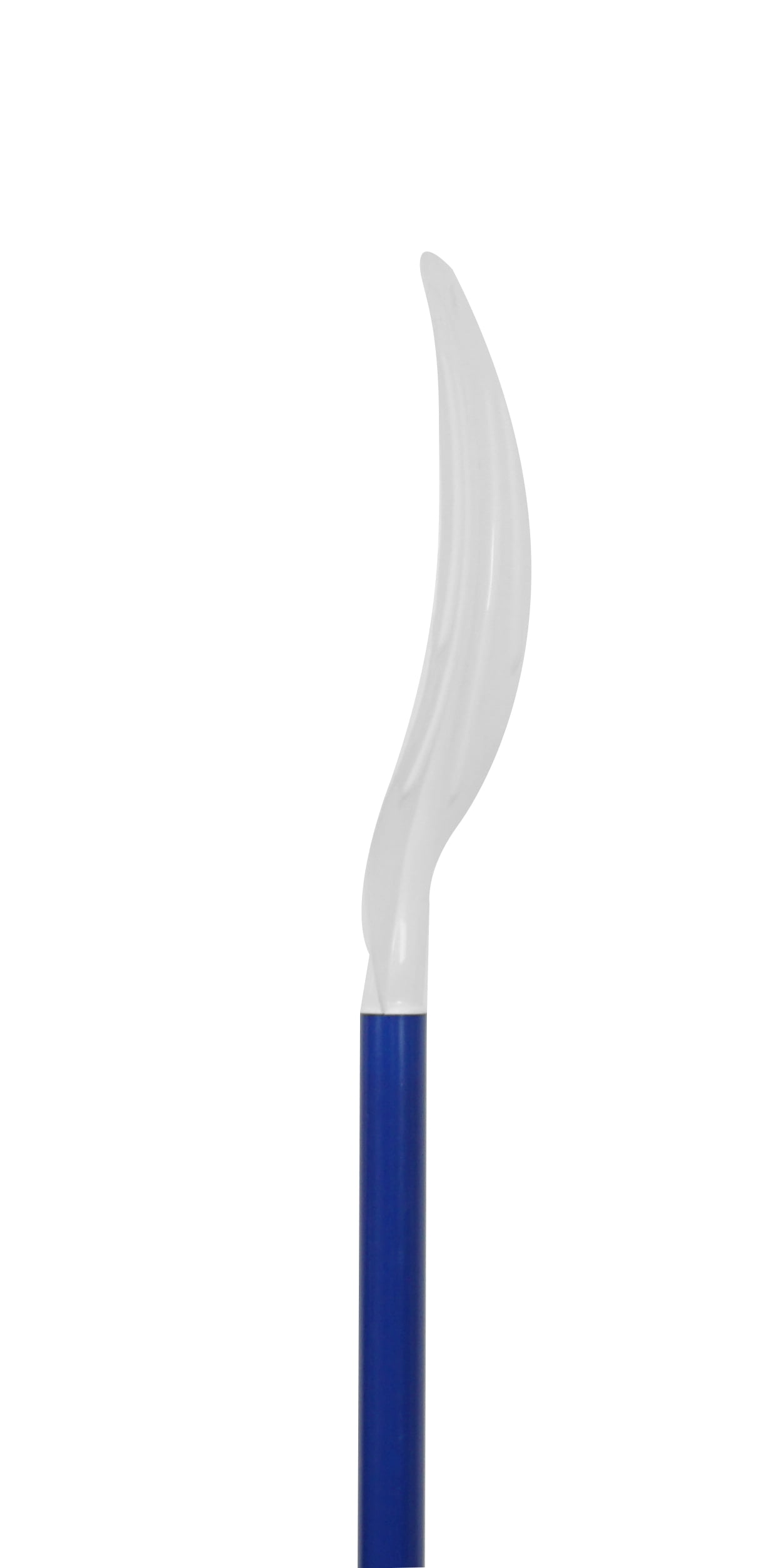 Pelican Kid Size Kayak Paddle - Compact 3-Piece Blade & Shaft - 60 in - White/Blue