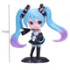 thumbnail image 1 of 2022 Anime nuevo 15cm Hatsune Miku lindo Kawaii cantante Virtual Miku Manga estatua figura Pvc kawaiii figura de acción modelo coleccionable, 1 of 4