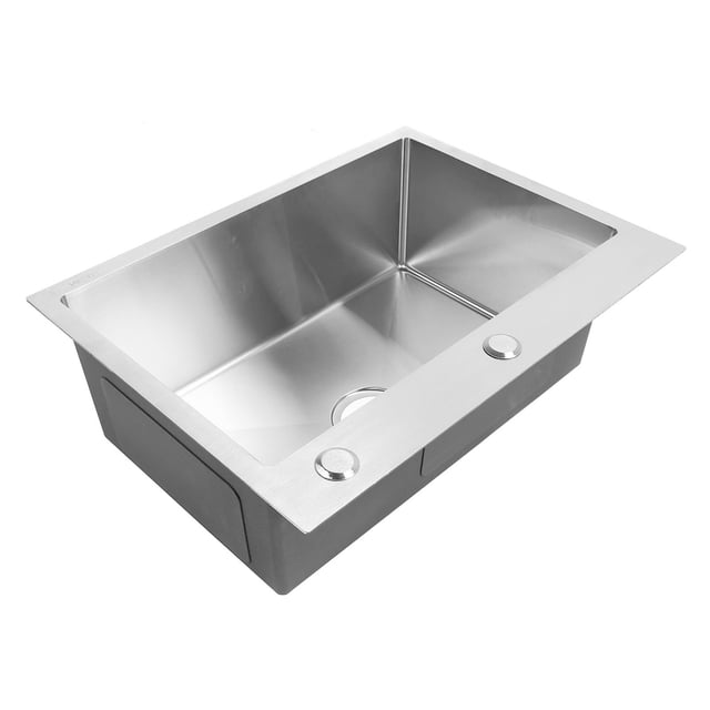 Fregadero De Cocina, Lavabo De Un Cuenco De Cocina, Montaje Superior De Gran Capacidad De Acero Inoxidable 304 Para RV
