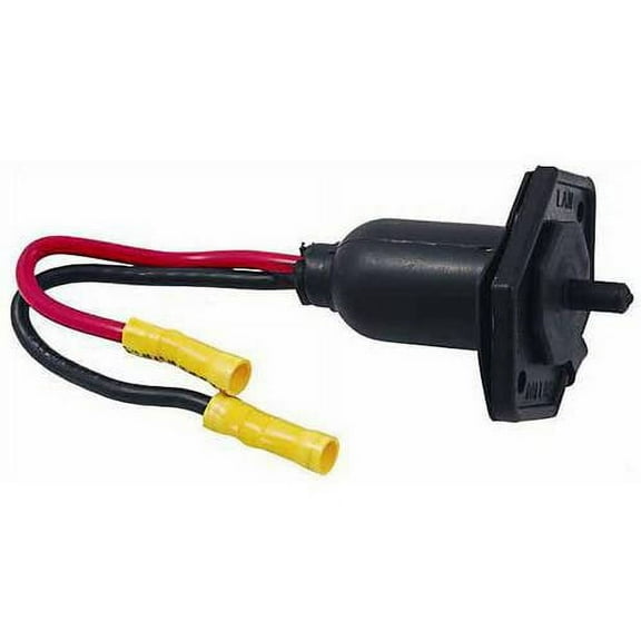 Attwood Trolling Motor Connector Medium-Duty 2-Wire, 12 Volts Male