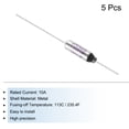 thumbnail image 3 of Uxcell Thermal Fuse, Thermal Cutoffs, Metal Thermal Cutoff Fuse for Household Appliances, Electric Industrial Use 113C, 3 of 6
