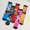 thumbnail image 2 of Calcetines de Anime nuevo Demon Slayer Kamado Tanjirou Nezuko Agatsuma Zenitsu, accesorios de moda, calcetines para adultos de dibujos animados Kawaii, 2 of 4