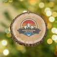 thumbnail image 4 of CafePress - Pajarito Mountain Los Alamos New Mexico - Rustic Wood Ornament, 2.75"x2.5", 4 of 4