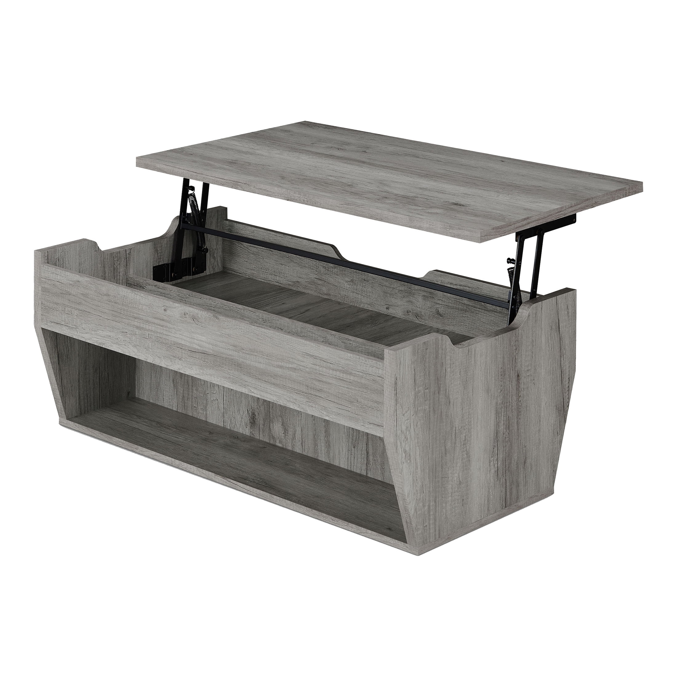Furniture of America Chet Lift-Top Coffee Table, Gray
