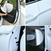 Leke 10ft Clear Strip Car Door Edge Trim Molding Rubber Guard Scratch Protector Decor