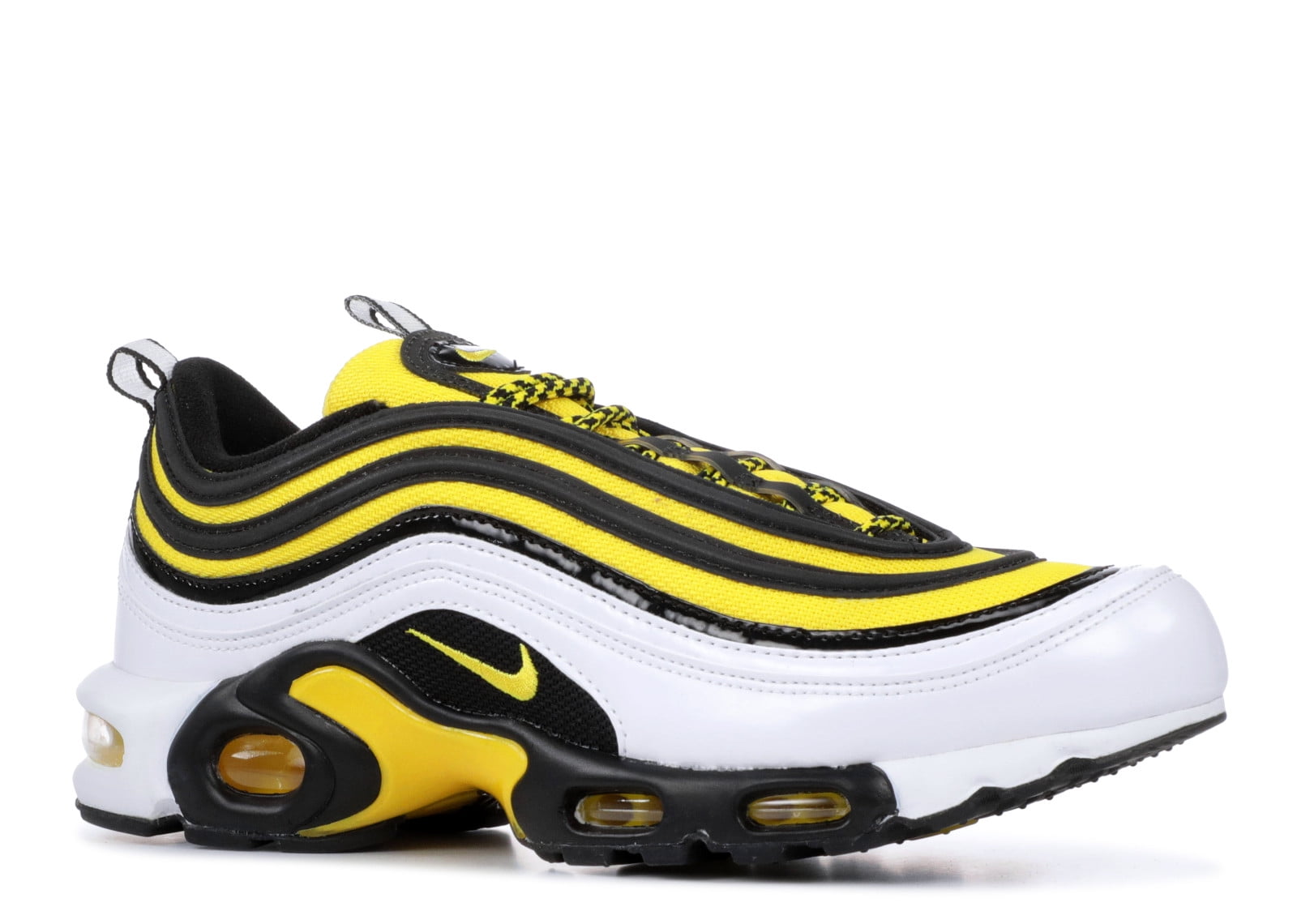 nike air max plus 97 yellow and black